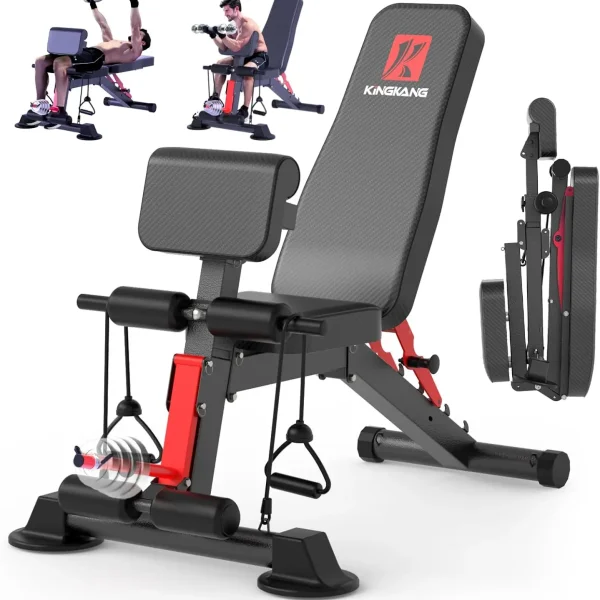 14-in-1 Foldable Dumbbell Bench